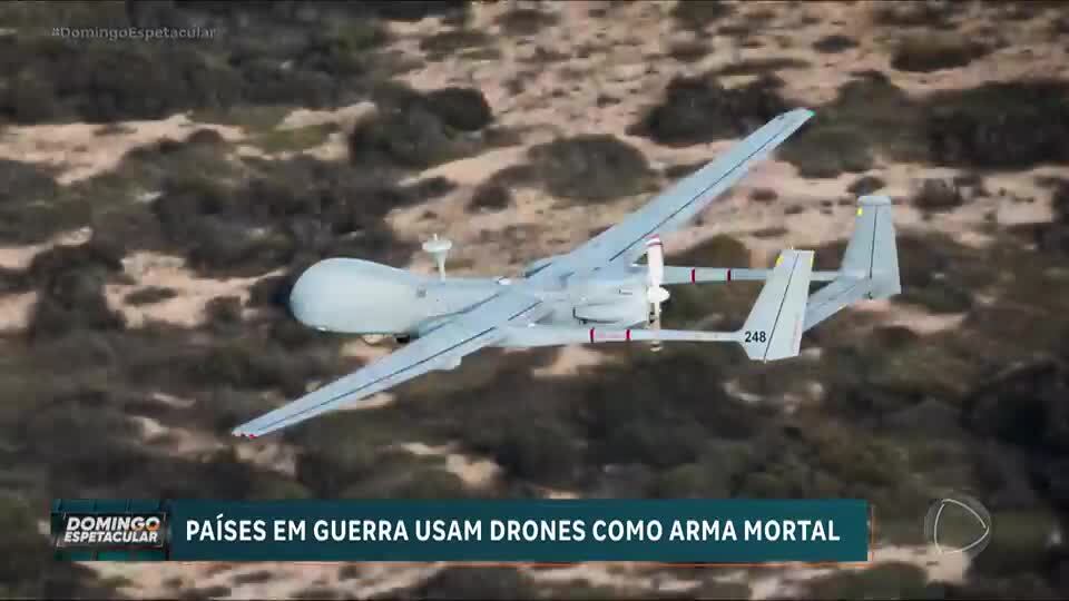 Uso de drones em guerras mostra ser possível usar equipamentos letais operados à distância