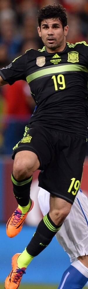 O brasileiro Diego Costa aparece na pré lista da Espanha para a Copa