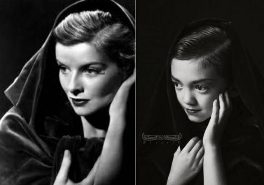 Katherine Hepburn foi apontada como uma modelo fidedigna para o projeto. Totalmente independente das imposições sociais, Kate foi uma importante atriz dos Estados Unidos e foi considerada uma das mais famosas de Hollywood. 

De acordo com o Instituto de Filmes Americanos, Kate foi a maior estrela feminina de todos os tempos