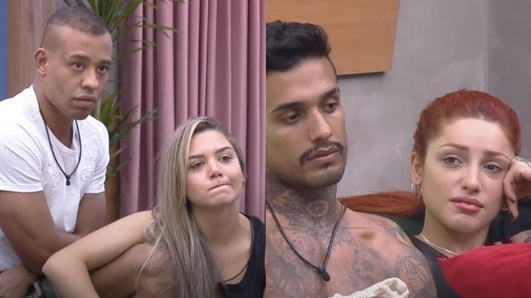 No meio dessas tretas todas, Karol e Mussunzinho vetaram Brenda e Matheus em duas oportunidades: de uma atividade do reality e de uma Prova dos Casais