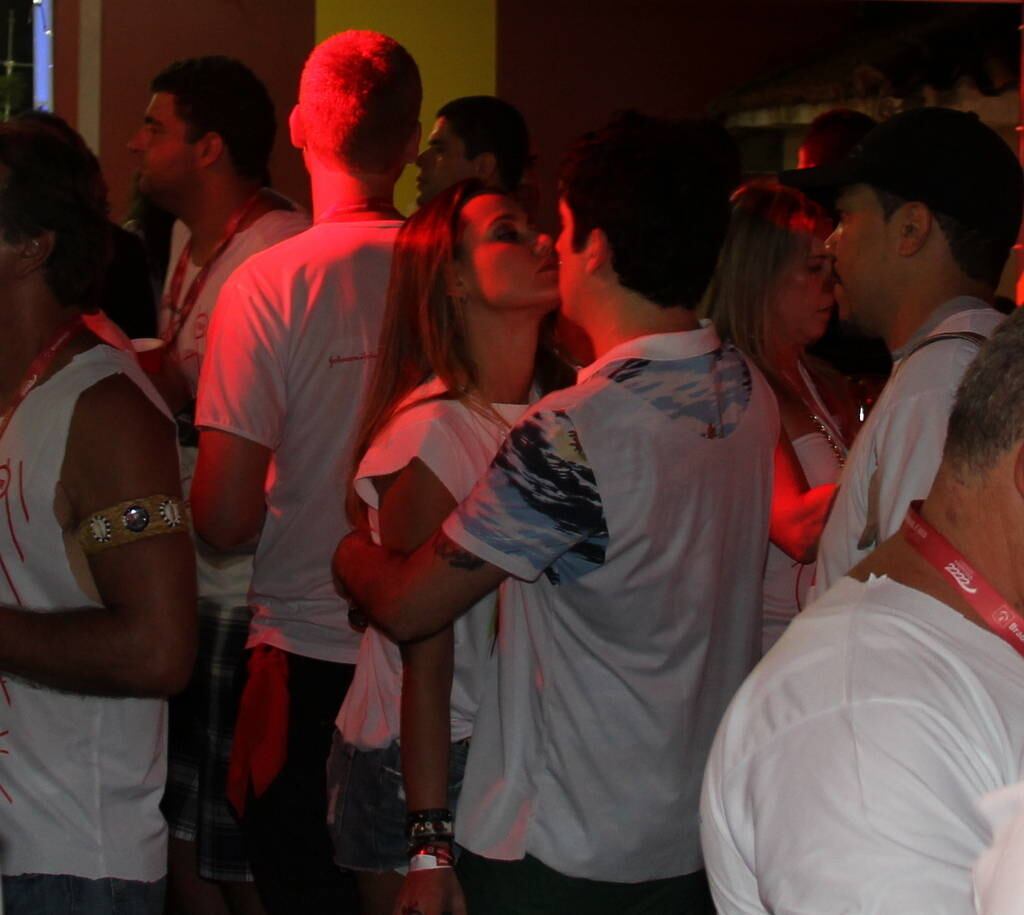 O clima de romance era total