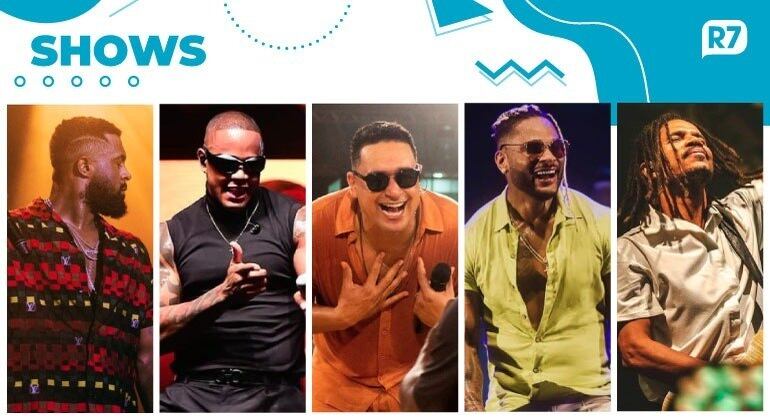 Artistas se apresentam neste fim de semana em Brasília
