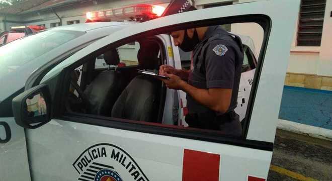 Polícia Militar realizou a abordagem na região central da cidade de São Paulo