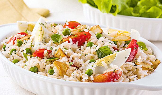 salada de arroz