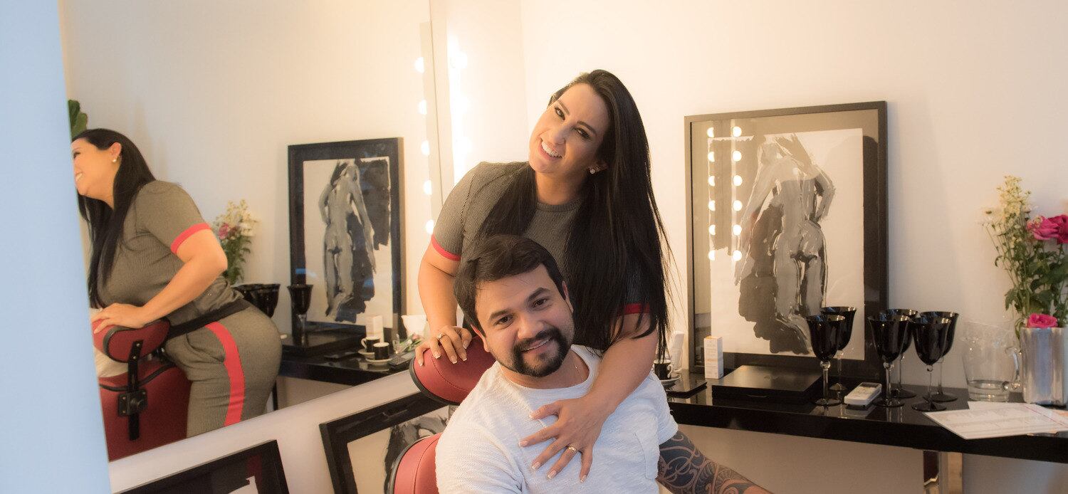 A jornalista escolheu fazer um ensaio de pré-wedding
em vídeo para exibir no dia do casamento para os convidados