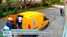 Dentro da Notícia: Entregador se distrai e tem toda a carga roubada em São Paulo