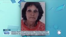 Corpo de idosa encontrado durante buscas por Vitória pode ter ligação com o caso da adolescente