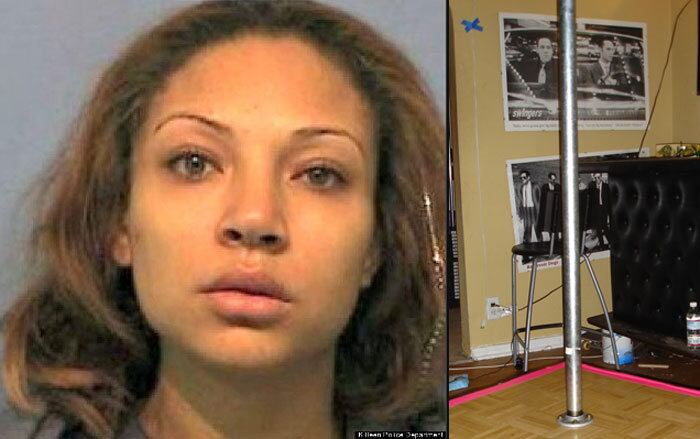 Sarah Howell foi presa por usar um poste de pole dance para bater no namorado e depois jogar óleo quente no rapaz.
Ela já havia sido presa por agredir outros namorados.
Em 2010, ela foi detida por atacar um companheiro usando uma ferramenta de jardinagem