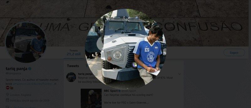 Tariq Panja foi, por anos, o correspondente da Bloomberg no
Rio de Janeiro e hoje é considerado um dos jornalistas que mais conhecem os
negócios do futebol e seu submundo