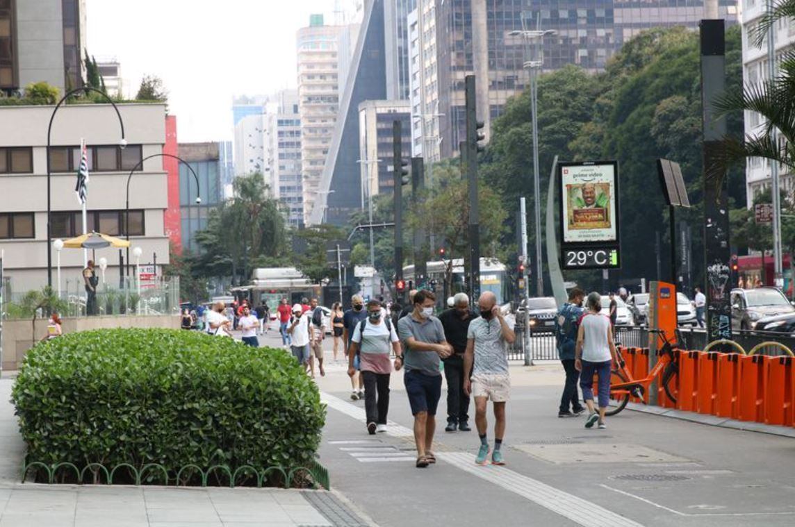 Previsão de máxima para esta quarta-feira (22) é de 31°C