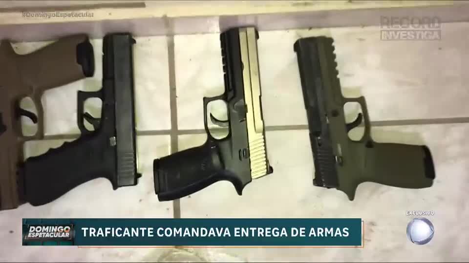 Delivery do crime: traficante ligado a maior facção do país comanda entrega de armas
