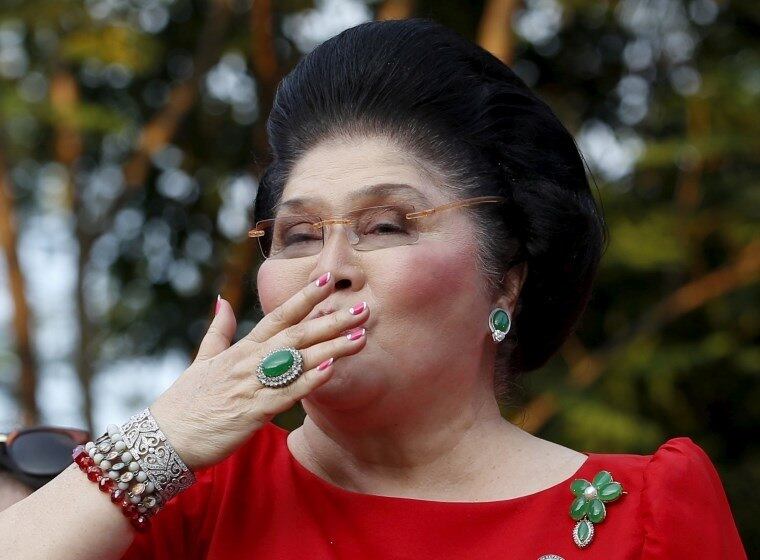 Imelda Marcos tinha coleções de joias e sapatos