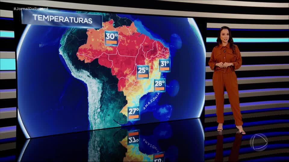 Confira a previsão do tempo desta quarta (14)