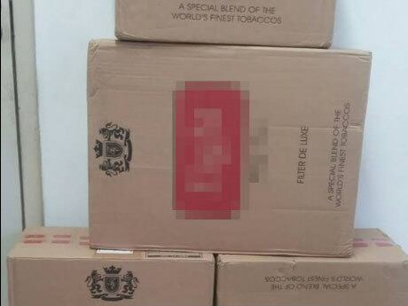 Cigarros estavam no compartimento de carga