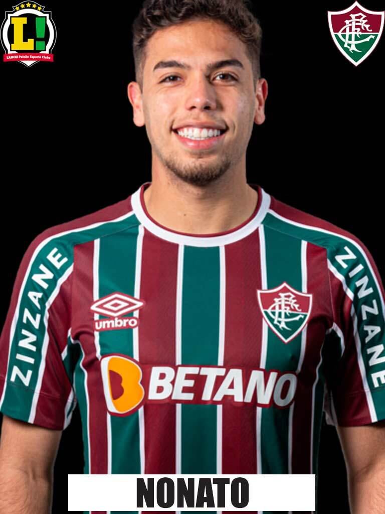 Nonato - 6,5 - Arriscou finalizações, fez boa troca de passes e deu o passe para o gol de Fred.