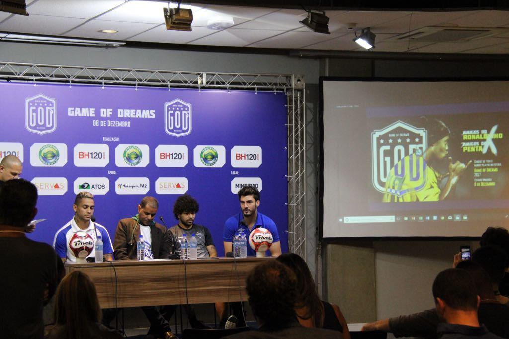 Partida vai reunir grandes nomes do esporte no Mineirão