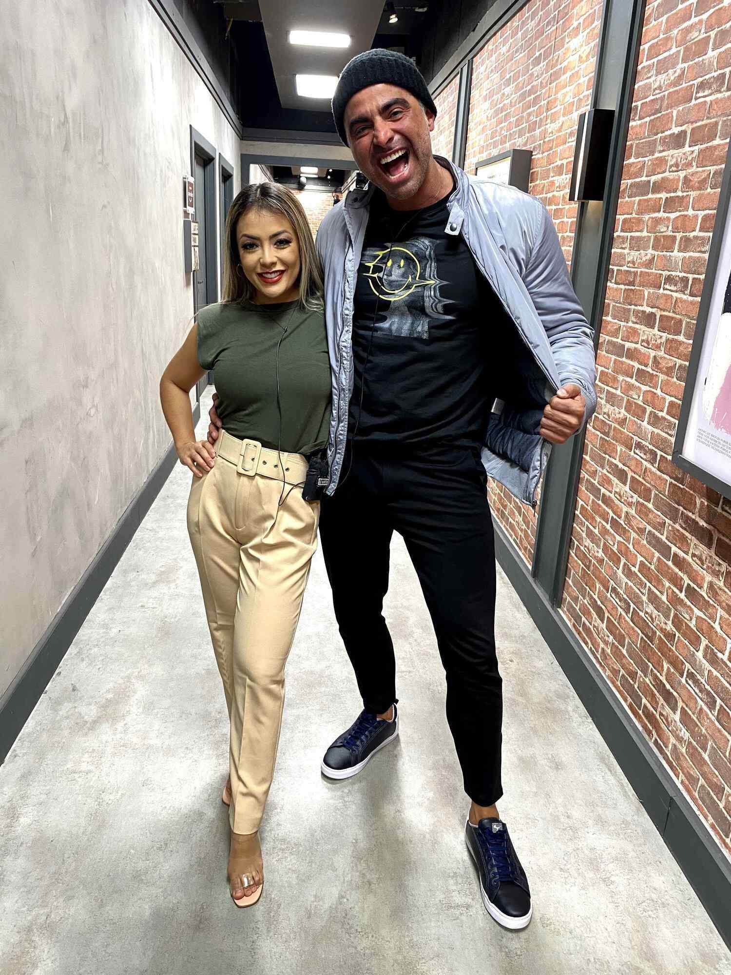 Casal Li Martins e JP Mantovani provaram e aprovaram os looks para a última festa do do Power Couple Brasil 5