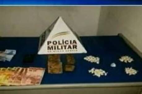 71 pedras de crack foram apreendidas