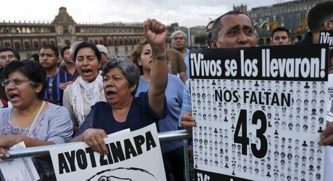 Em 2014, 43 estudantes desapareceram no estado de Guerrero, no México