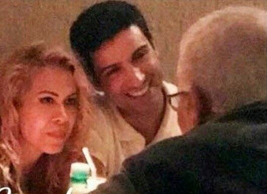 Joelma e Alessandro Cavalcante foram clicados em jantar