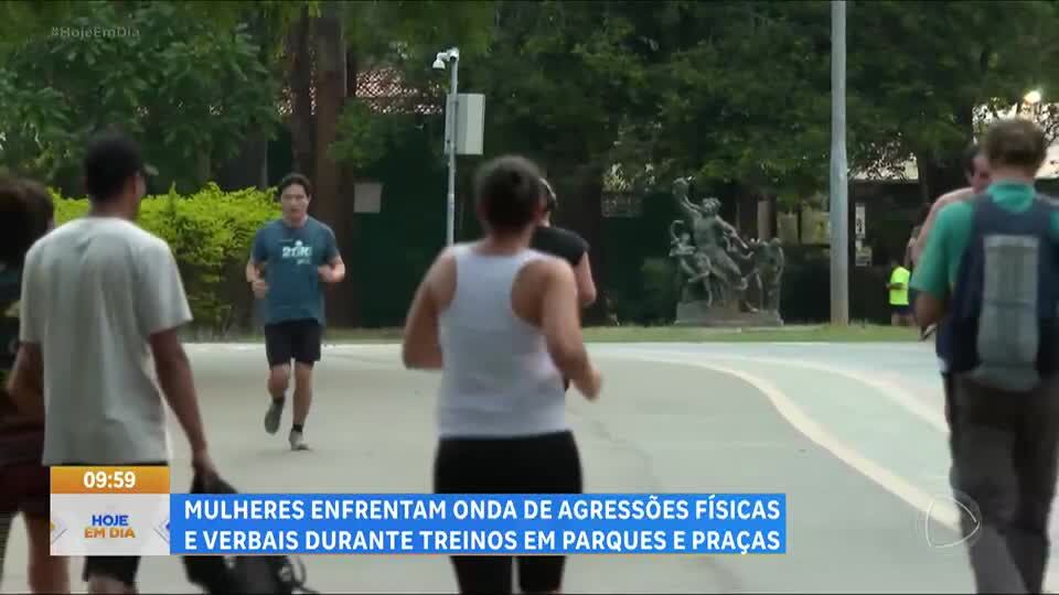 Mulheres enfrentam onda de agressões físicas e verbais durante treinos em parques e praças
