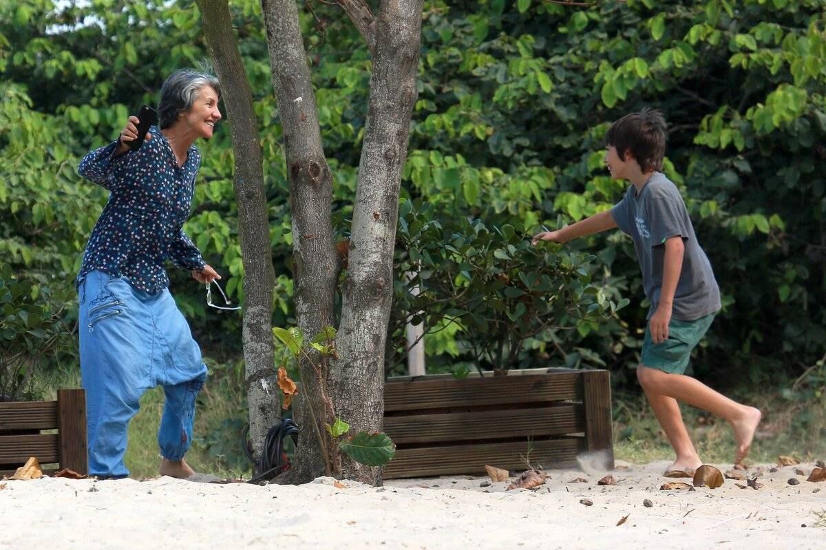 Ela e Pedro passaram um bom tempo juntos