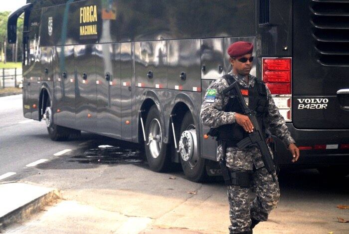 Segurança no Rio durante as Olimpíadas será reforçada com membros da Força Nacional
