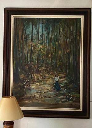 Quadros foram pintados pela mãe da vítima
