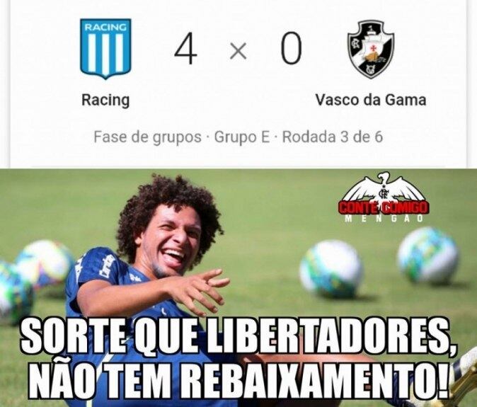 Meme derrota Vasco
