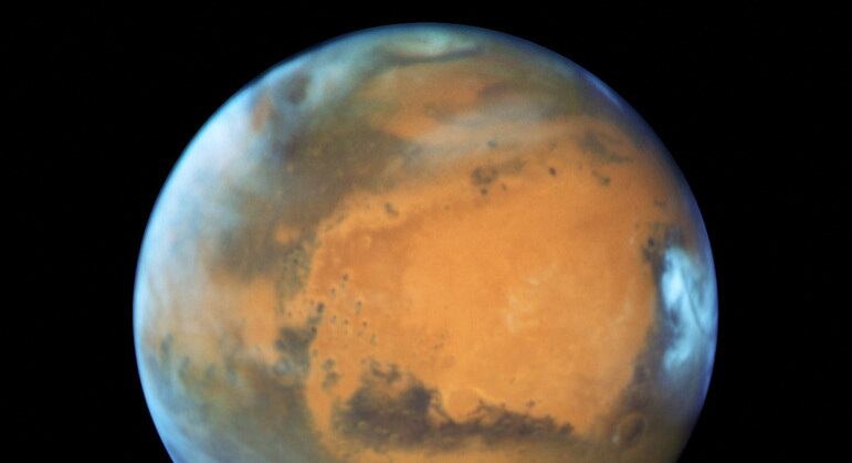 Marte, o planeta vermelho
