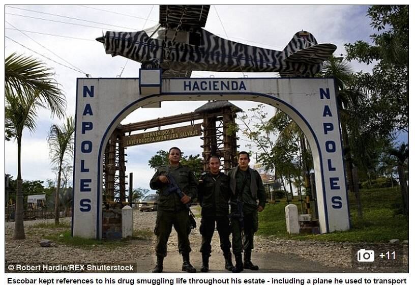 Em um de seus relatos, Marroquin conta que Escobar enviava helicópteros para buscar lanches em redes de fast-food para todas as crianças da casa 