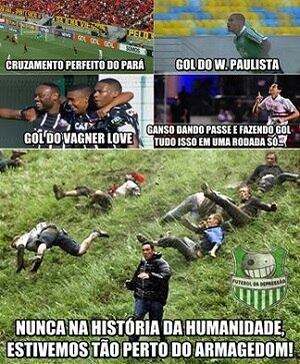 A 21ª rodada do Brasileirão, como já é de costume, não escapou dos memes na internet. Timão líder, vitória do Galo sobre o Flu e Flamengo por cima... Veja tudo o que rolou na zoeira

Assista aos programas da Record na íntegra no R7 Play
