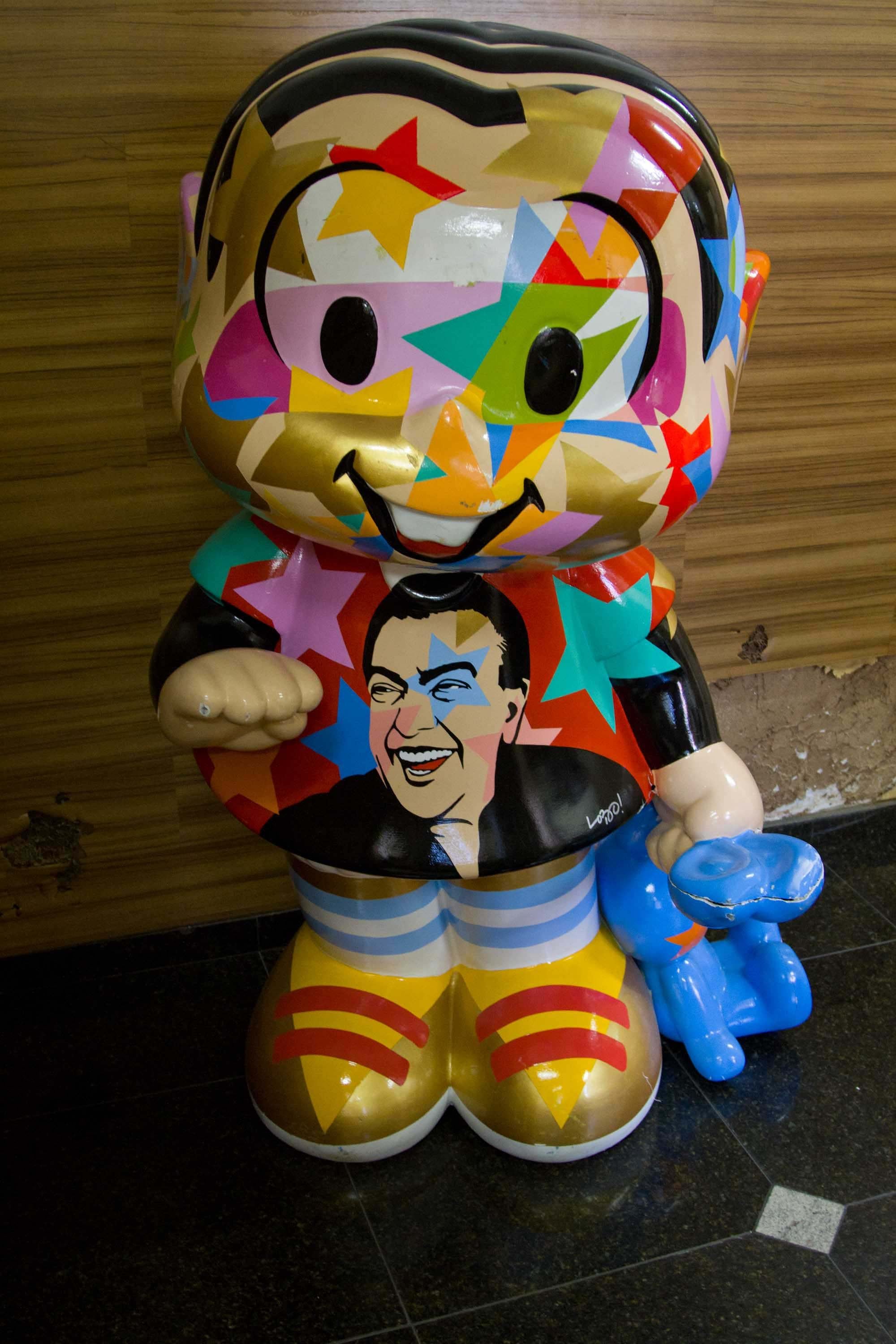 Segundo a organização da exposição, a peça localizada está em perfeito estado de
conservação. Ainda conforme nota publicada na página do evento, após manutenção, a obra será reintegrada à Mônica Parade