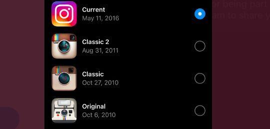 Ícones do Instagram desde sua criação até os dias de hoje