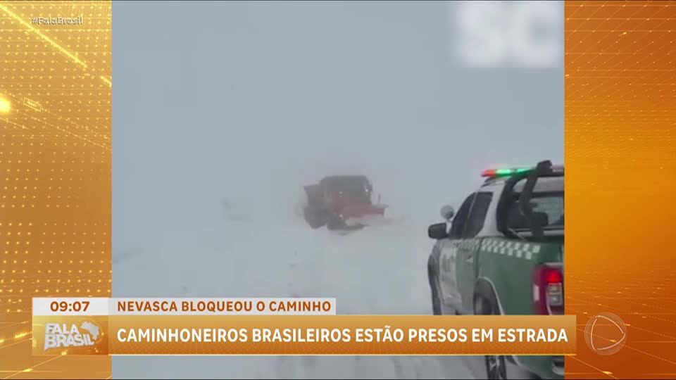 Frio intenso atinge Argentina e Chile, causando transtornos nas fronteiras