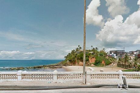 O Inema chama atenção para que os banhistas evitem a praia do Rio Vermelho, em frente à rua Bartolomeu de Gusmão e próximo a escada de acesso à praia