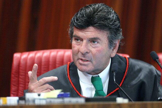 Ministro Fux, presidente do TSE, foi o relator