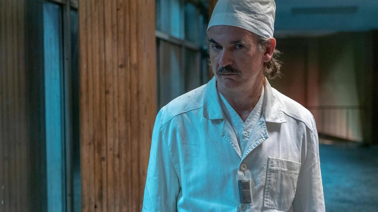 Paul Ritter em 'Chernobyl'