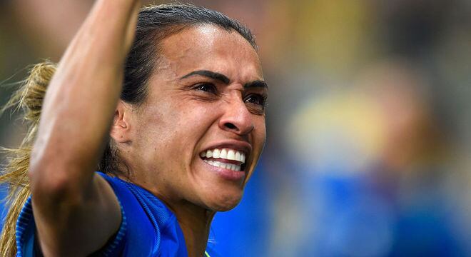 Marta já foi eleita cinco vezes como melhor jogadora do mundo