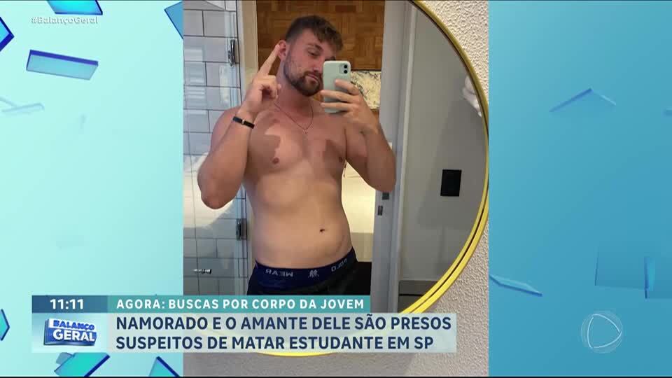 Namorado e amante dele são presos suspeitos de matar estudante desaparecida no interior de São Paulo