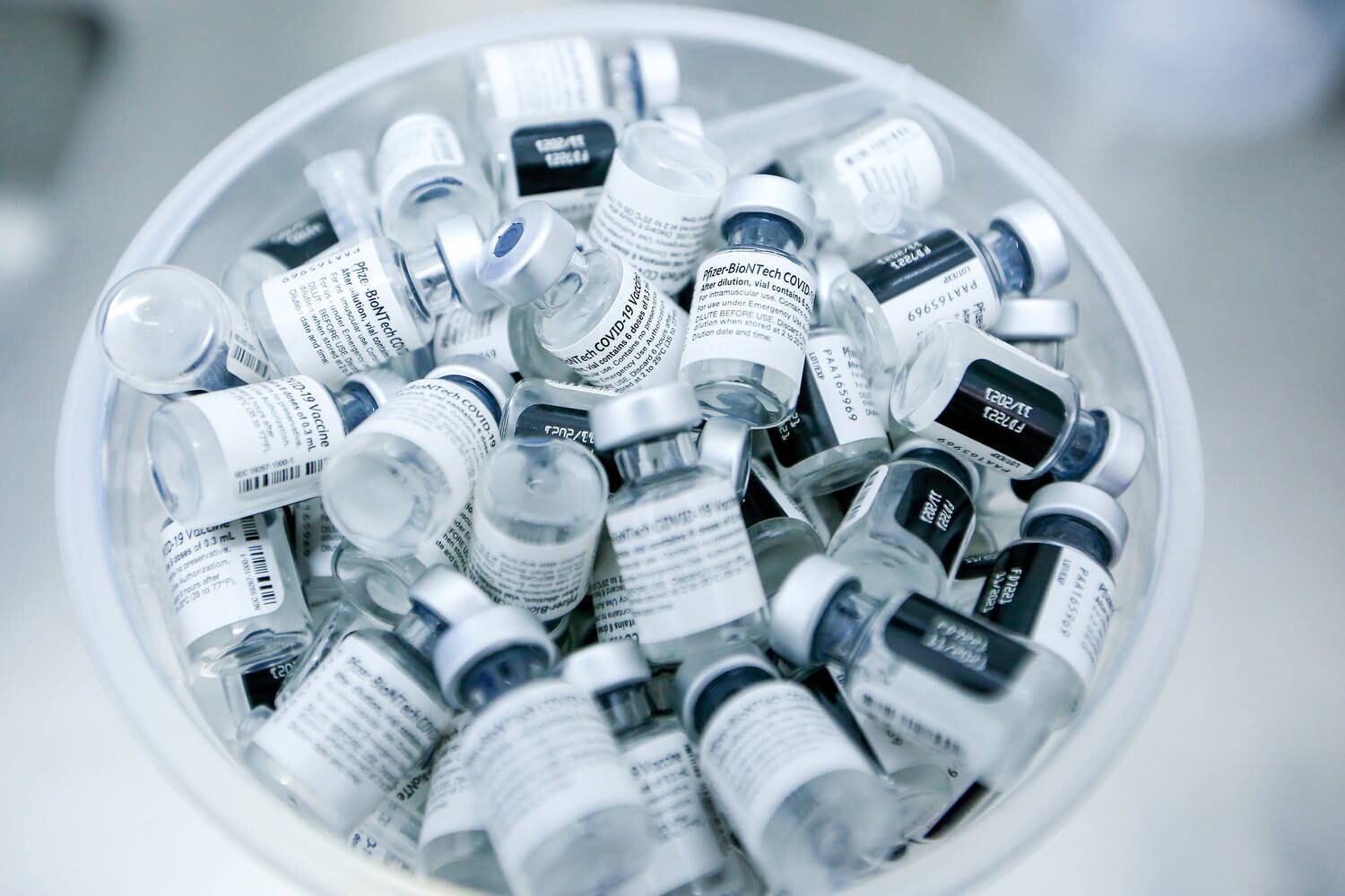 A vacina da Pfizer é a terceira mais aplicada no Brasil, segundo o Ministério da Saúde