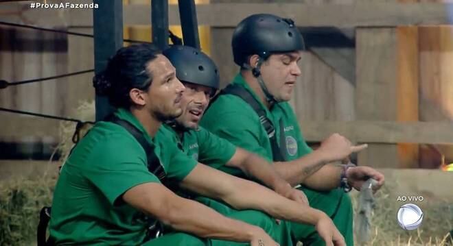 João, Rafael Ilha e Evandro Santo disputam Roça tripla