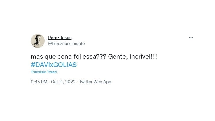O público se emocionou e não deixou nenhum detalhe passar despercebido!
