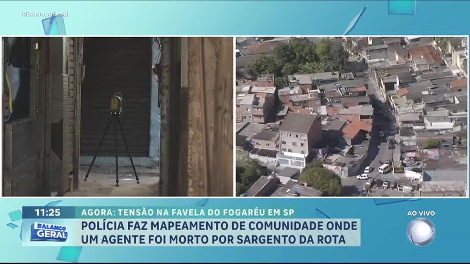 Polícia faz mapeamento em comunidade de SP onde policial civil foi morto por sargento da Rota