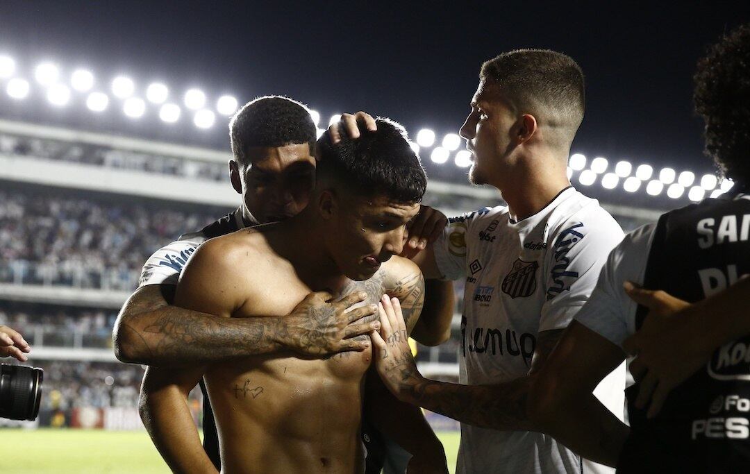 Marcos Leonardo, Santos x Fortaleza, Brasileirão 2021,