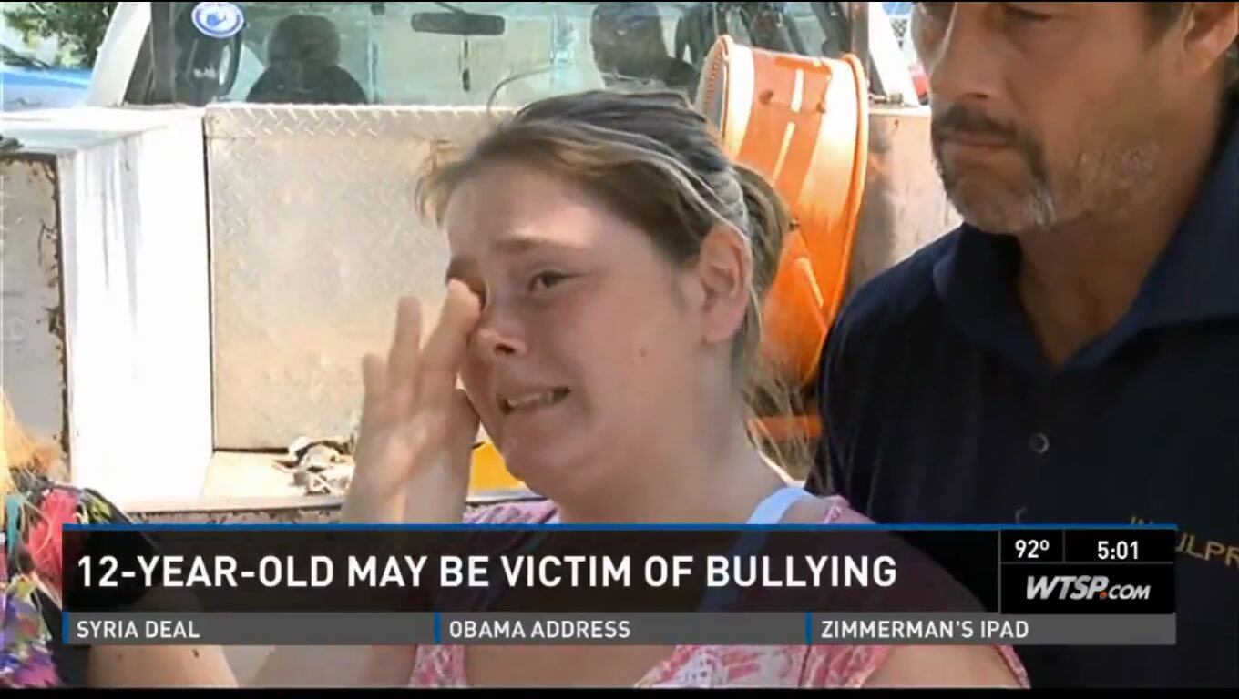 

Antes de morrer, Rebecca procurou coisas na internet como “quantas drogas
você precisa tomar para morrer” e “quanto Advil você precisa tomar para morrer”

