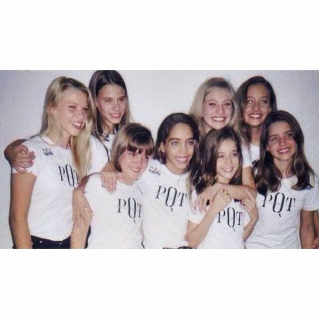 Olha só a felicidade das meninas que ganharam o concurso Paquitas 2000!