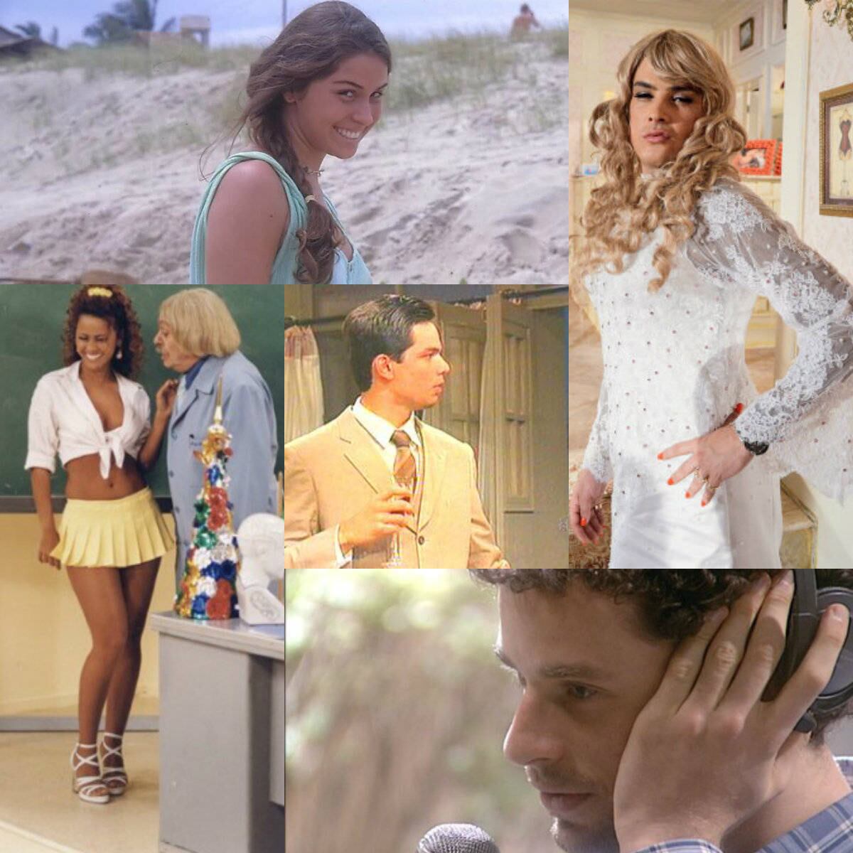 Papéis de famosos que quase ninguém lembra