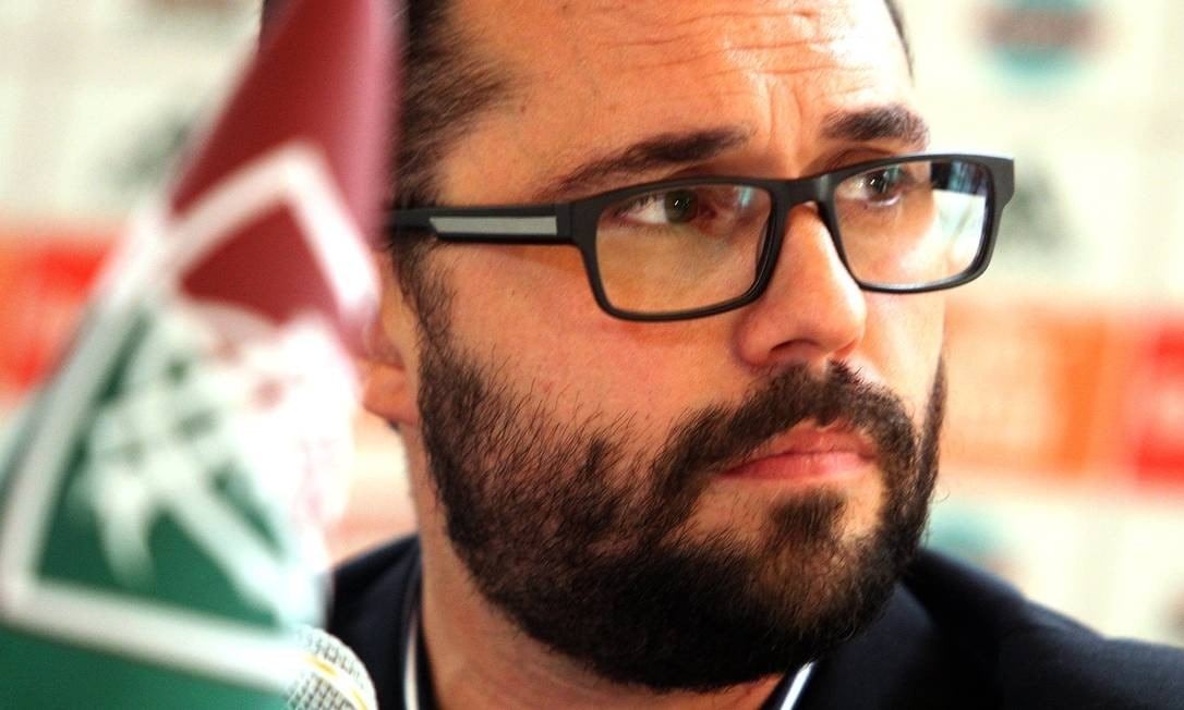 O presidente do Fluminense, Mario Bittencourt, saiu derrotado do STJD