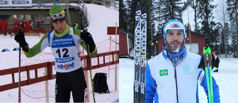 Jaqueline e Leandro não conseguiram acompanhar o forte ritmo dos candidatos ao pódio